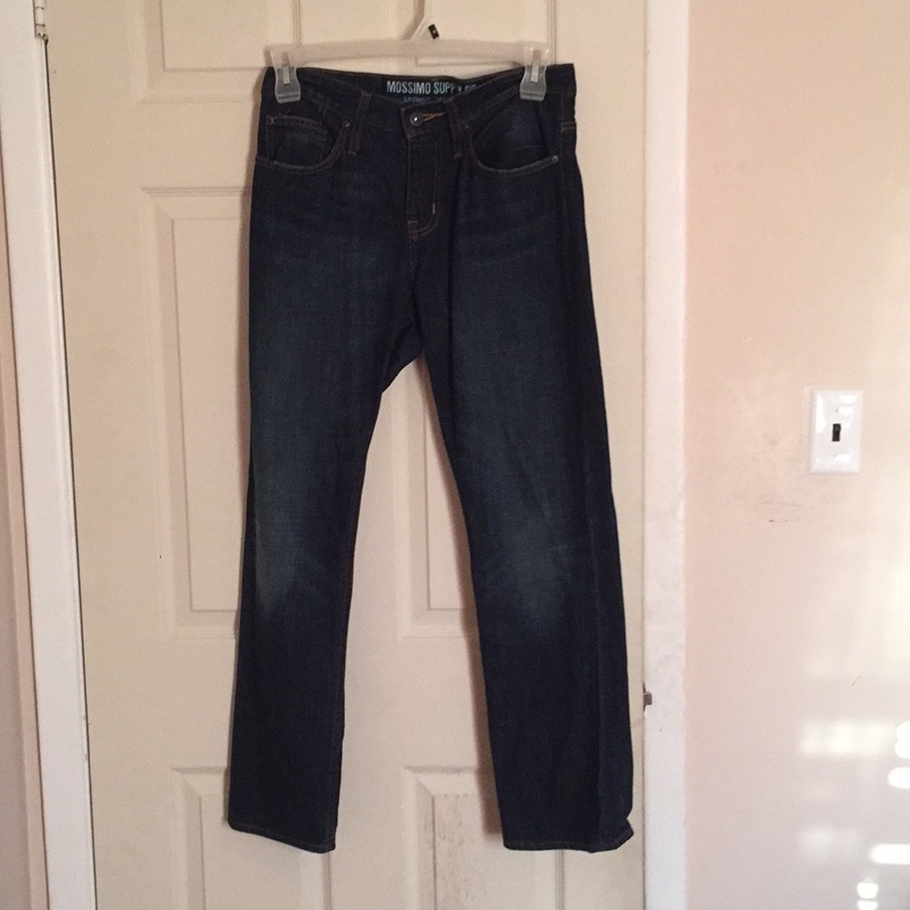 MOSSIMO SUPPLY CO SLIM STRAIGHT JEANS